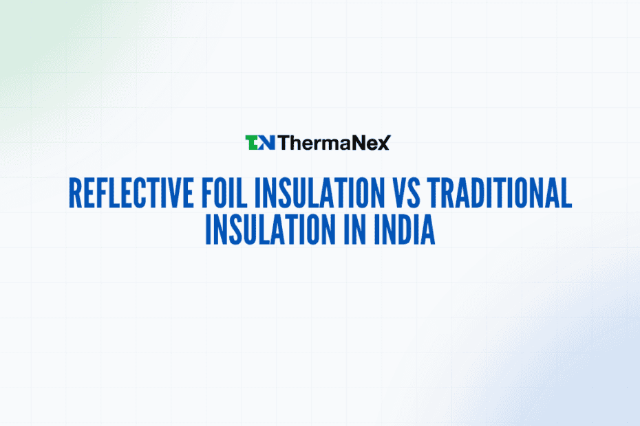 Comparison of reflective foil insulation and traditional insulation methods for Indian buildings, highlighting benefits and effectiveness in thermal management.
