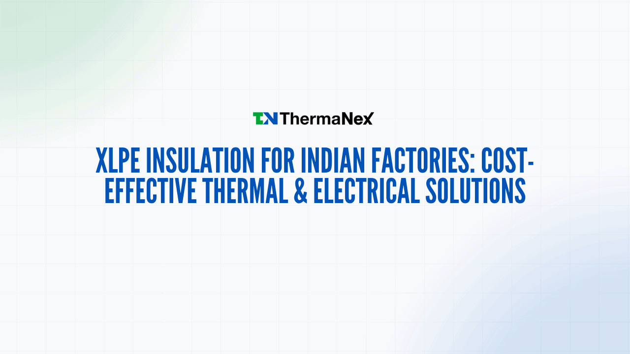 High-quality XLPE insulation solutions for Indian factories, offering cost-effective thermal and electrical protection to enhance factory safety and efficiency.